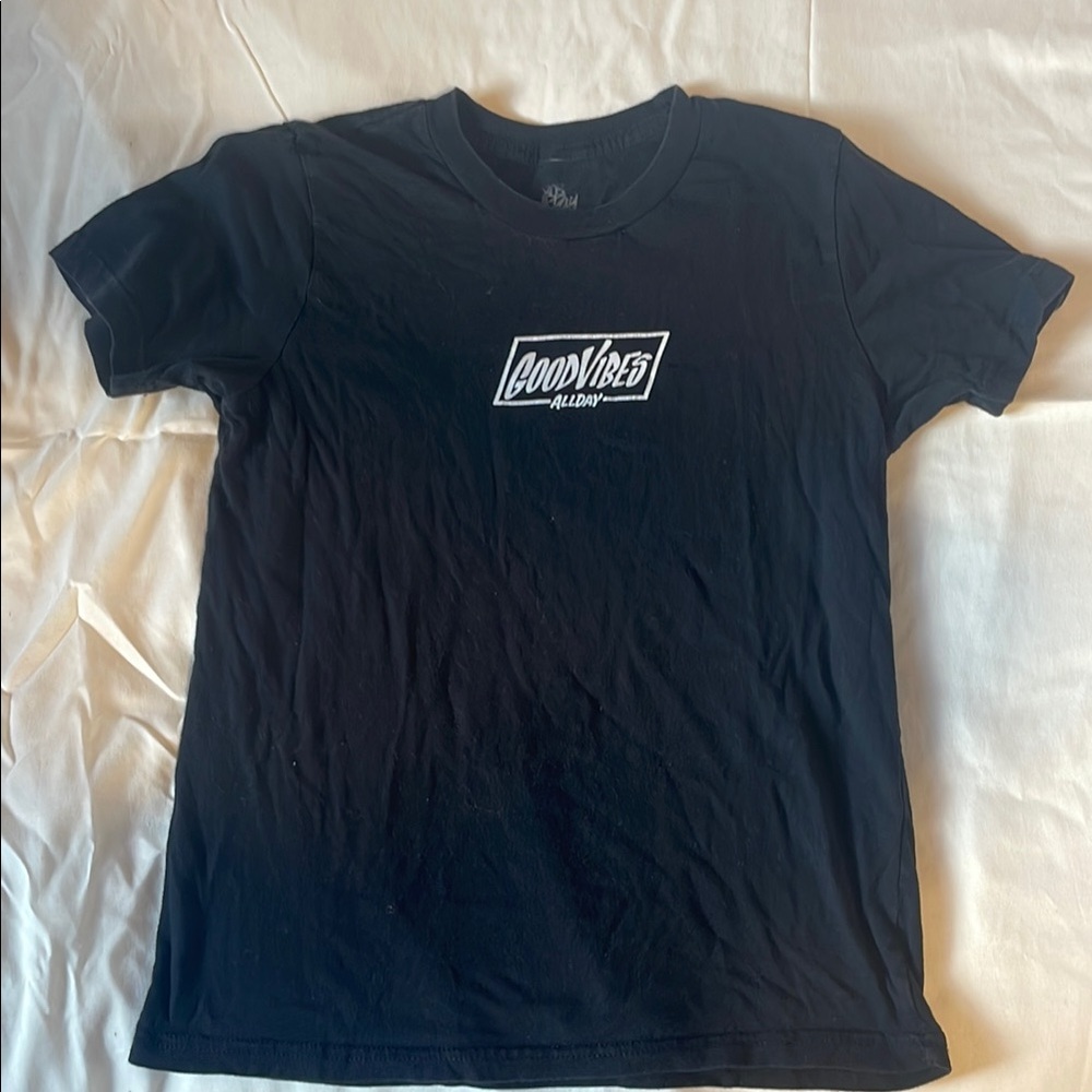 Good Vibes Black T-Shirt